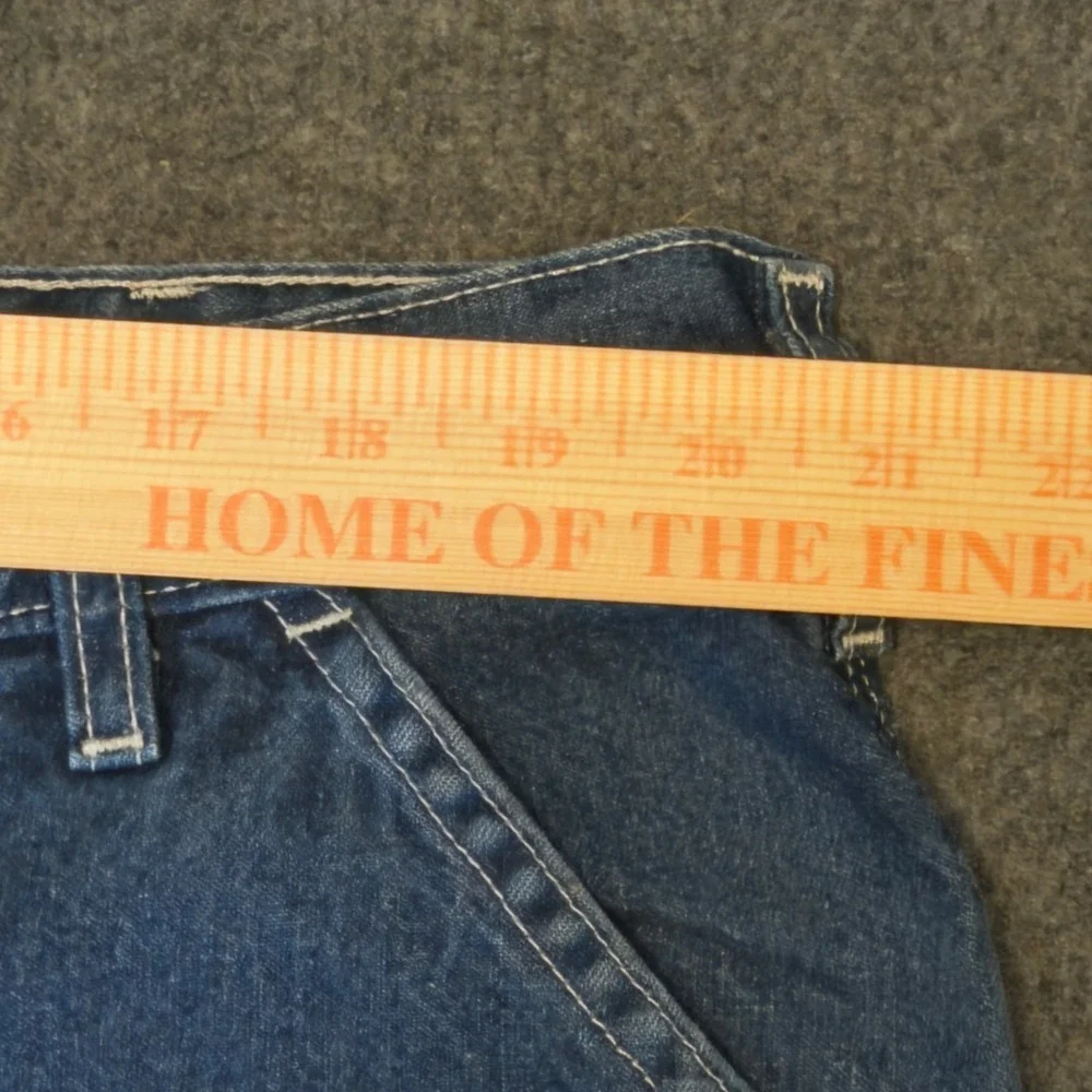 Carhartt Mens Loose Fit Carpenter Jeans Denim Dark Wash B13 DST 41x32